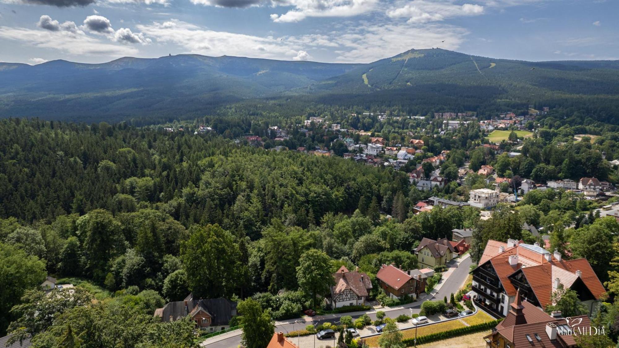 Apartament Panorama Gor - Centrum Miasta Z Widokiem Na Szrenice Szklarska Poręba Exterior foto