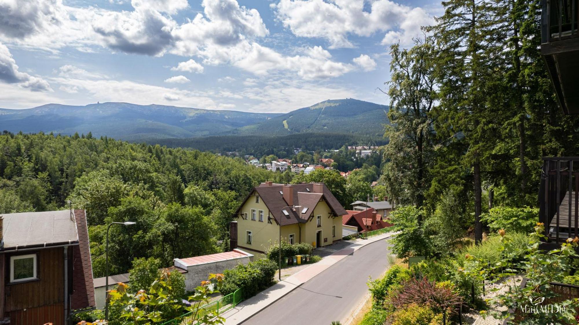 Apartament Panorama Gor - Centrum Miasta Z Widokiem Na Szrenice Szklarska Poręba Exterior foto