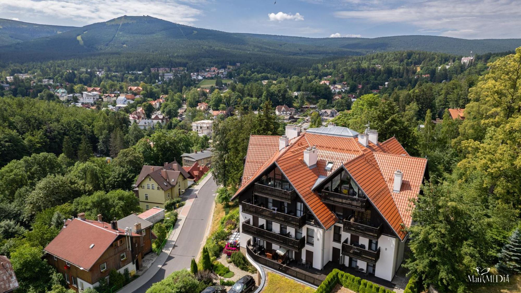 Apartament Panorama Gor - Centrum Miasta Z Widokiem Na Szrenice Szklarska Poręba Exterior foto