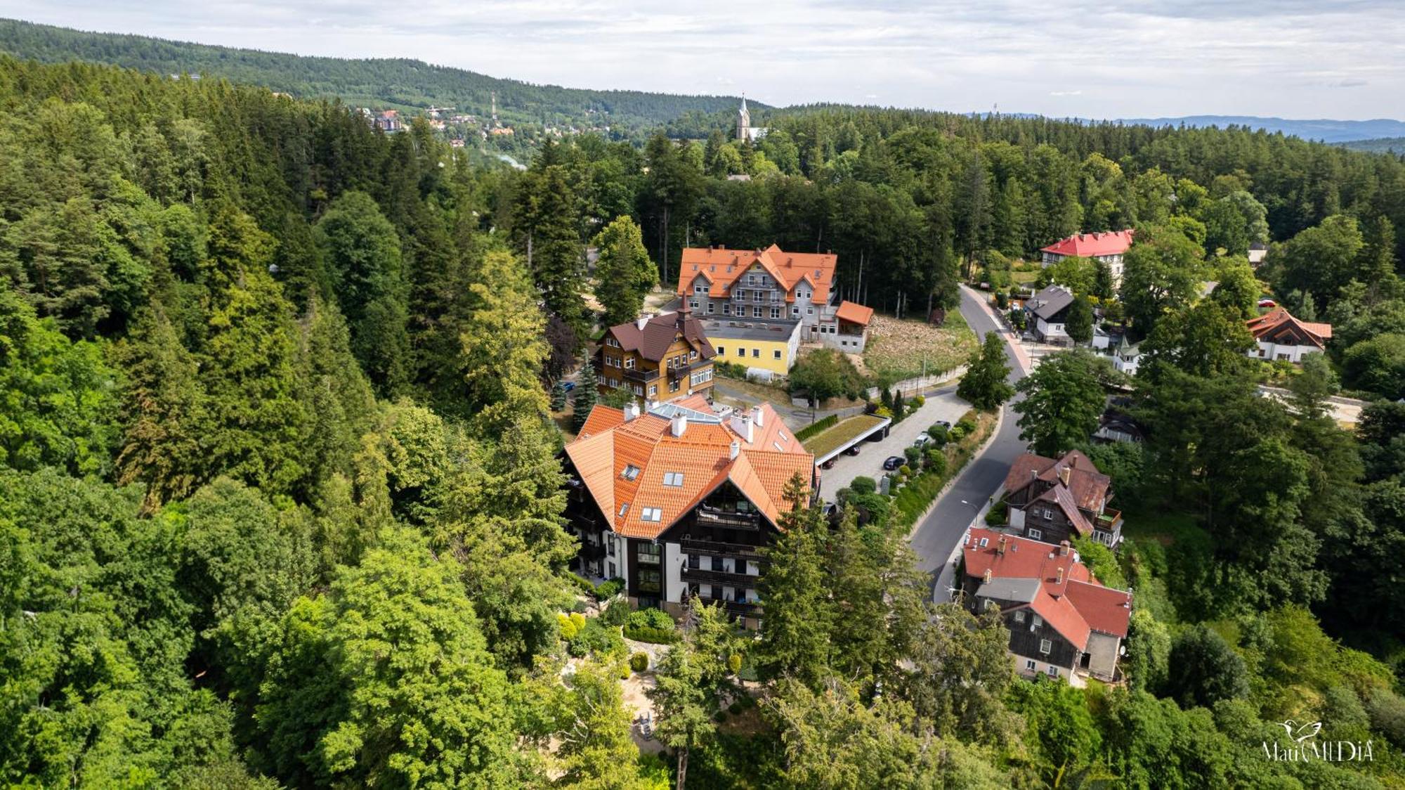 Apartament Panorama Gor - Centrum Miasta Z Widokiem Na Szrenice Szklarska Poręba Exterior foto